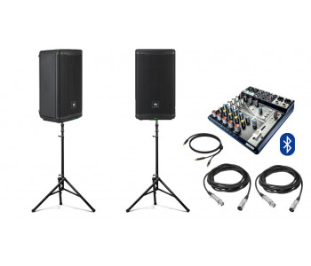 Акустическая система JBL EON712 с Bluetooth + микшер | 2x650Вт